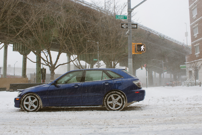 Illustration for article titled All The Good Cars Braving The Brooklyn Snow